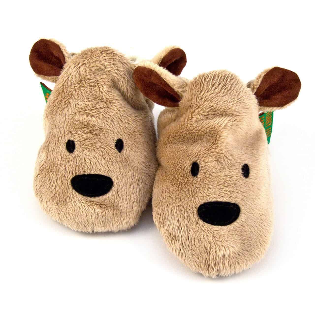 Brown Bear Soft Baby Shoes - Children's Slippers