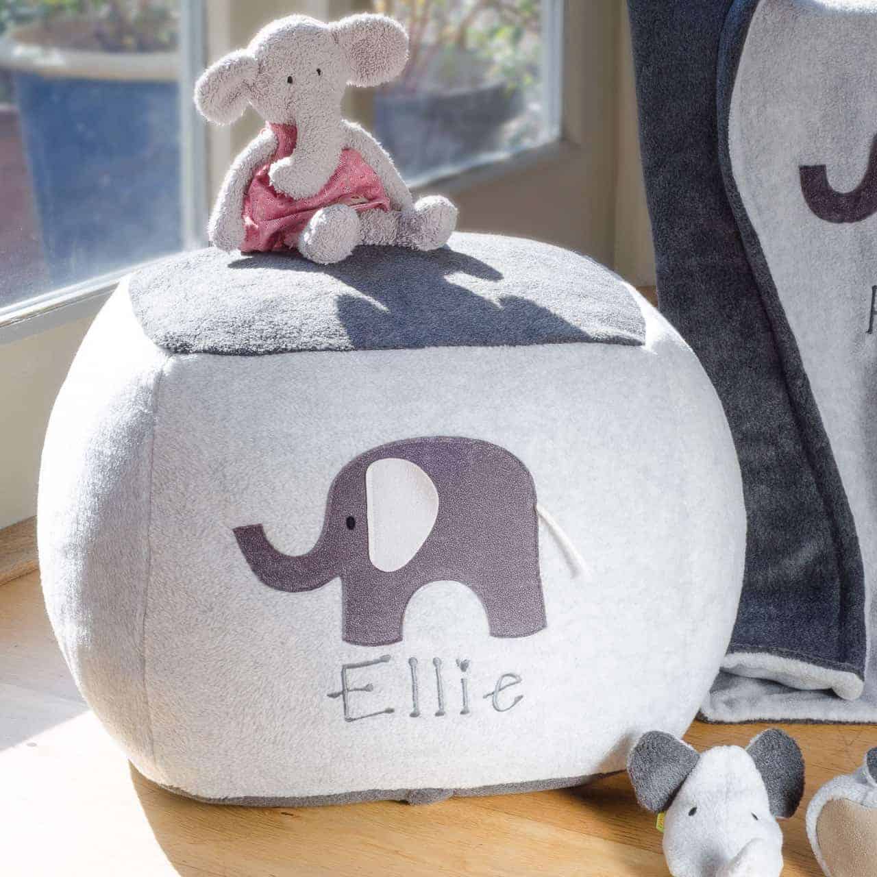 Elephant Personalised Beanbag