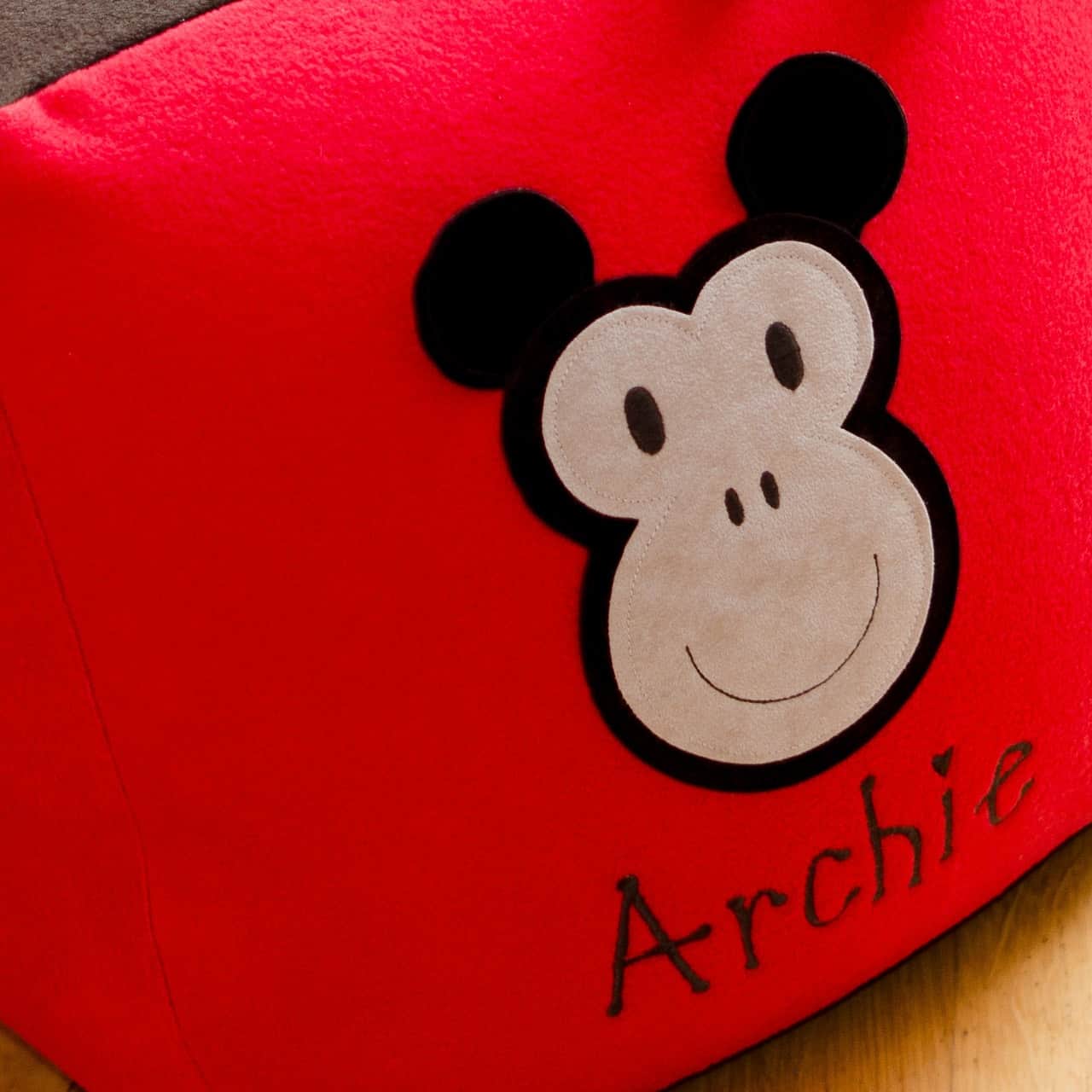 Monkey Personalised Beanbag
