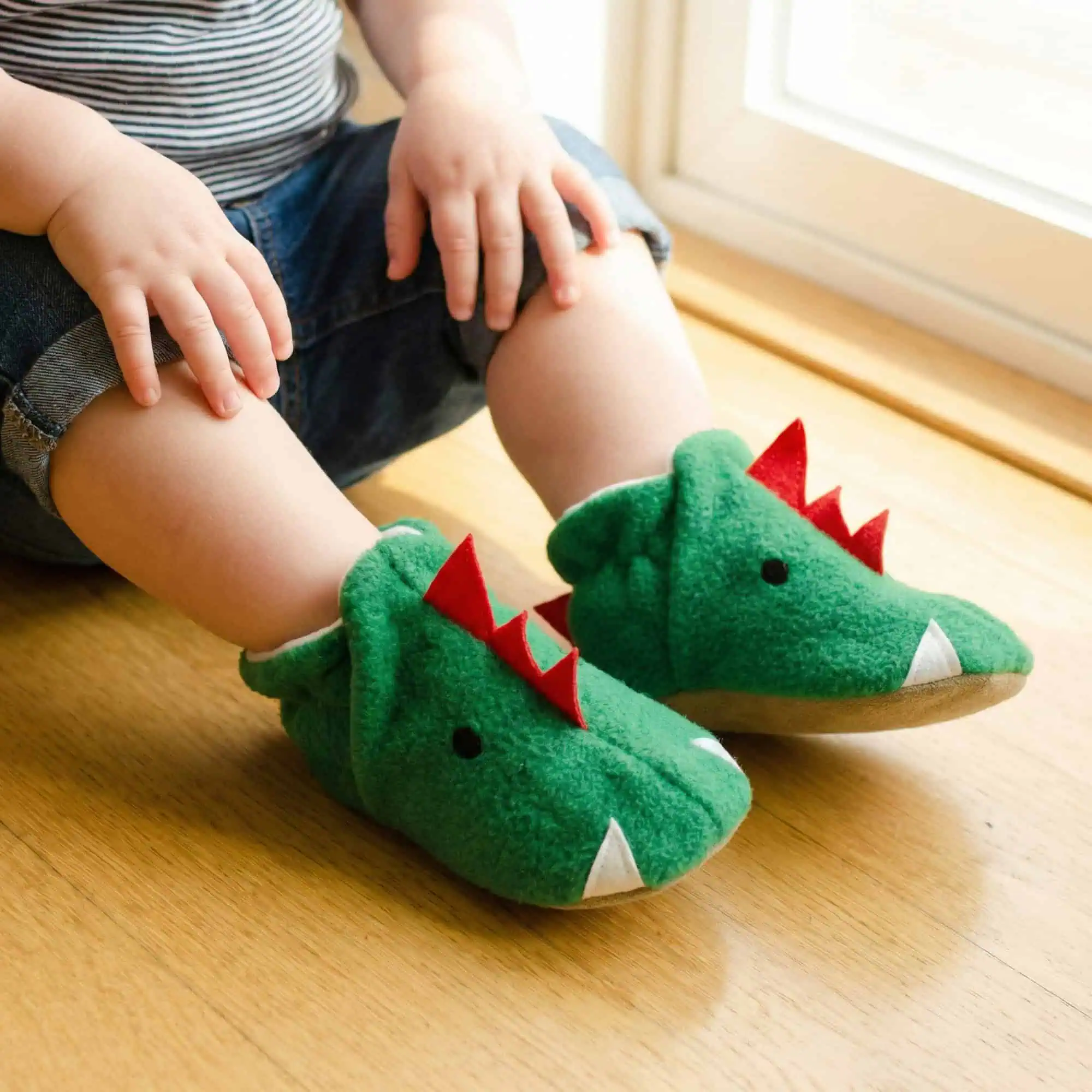 Dinosaur Baby Booties and Slippers - Image 5