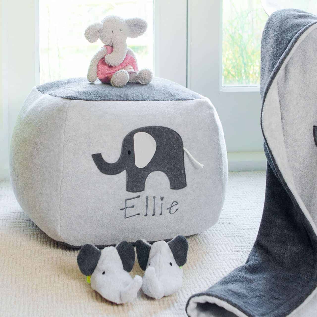 Elephant Personalised Beanbag