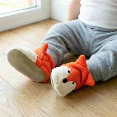 Fox Baby Booties and Slippers