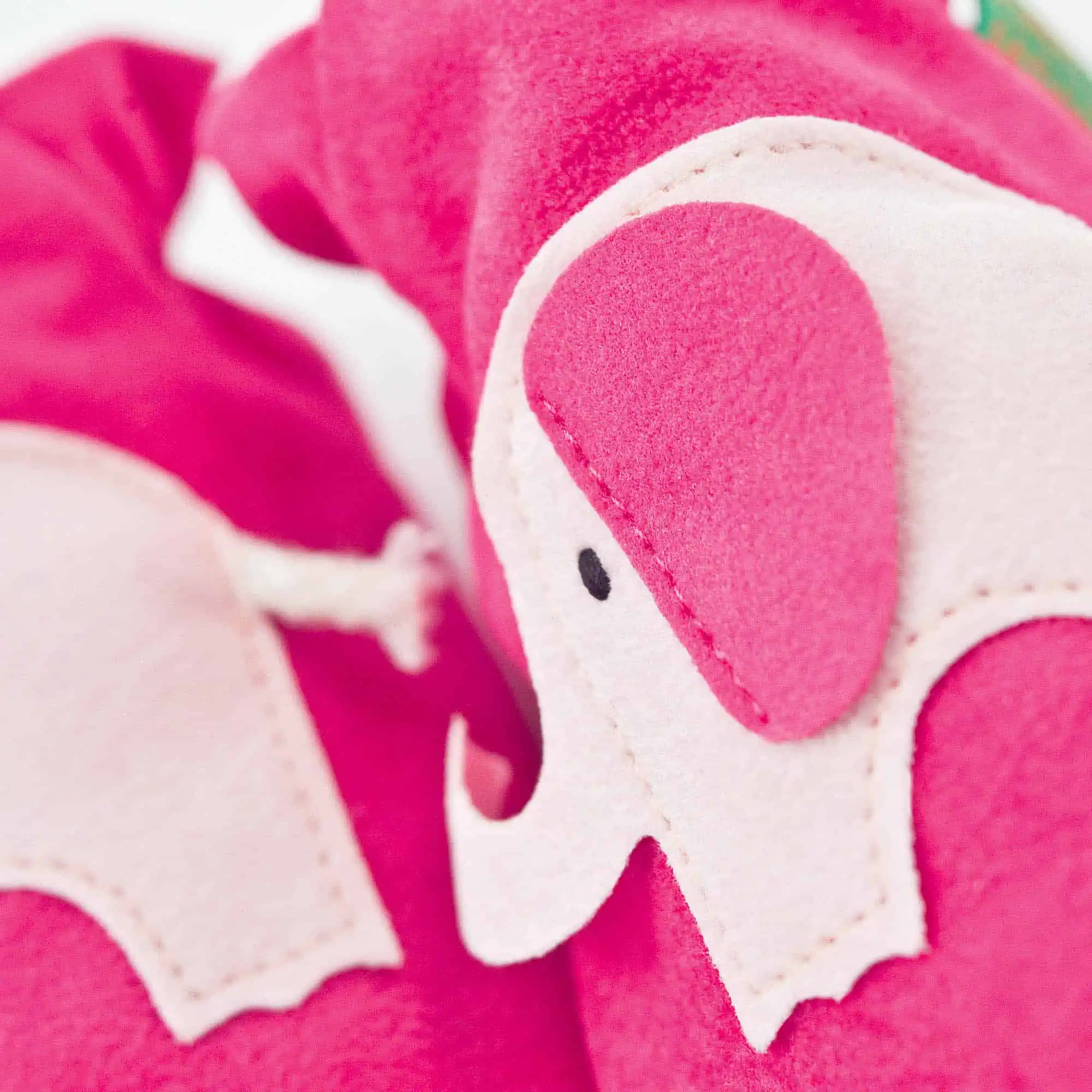 Elephant Baby Booties and Slippers – Pink - Image 5
